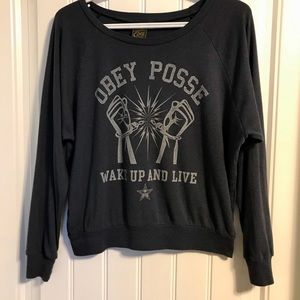 Obey / Women’s Three Quarter Sleeve Top